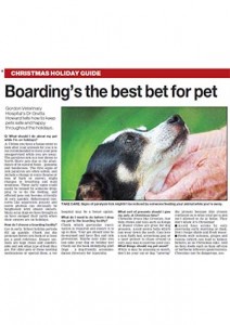 Christmas Boarding Interview
